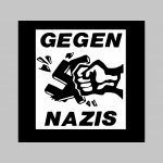 Gegen Nazis čierne trenírky BOXER s tlačeným logom,  top kvalita 95%bavlna 5%elastan